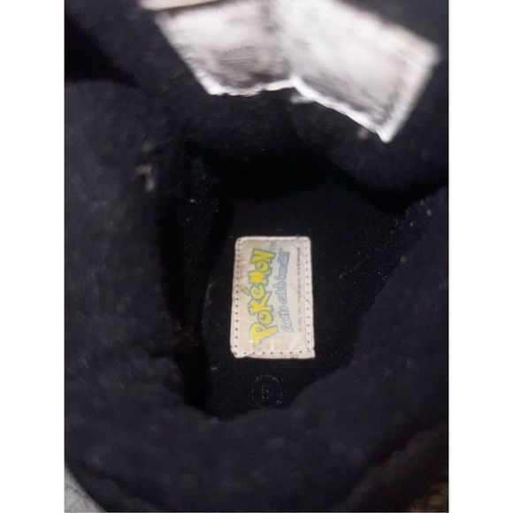 2000 Toddler Pokémon Character Black Boots Size 9 - Picture 7 of 7